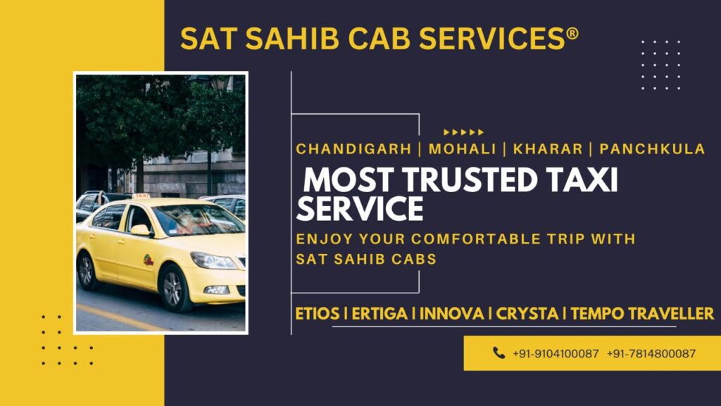 Taxi Service in Chandigarh